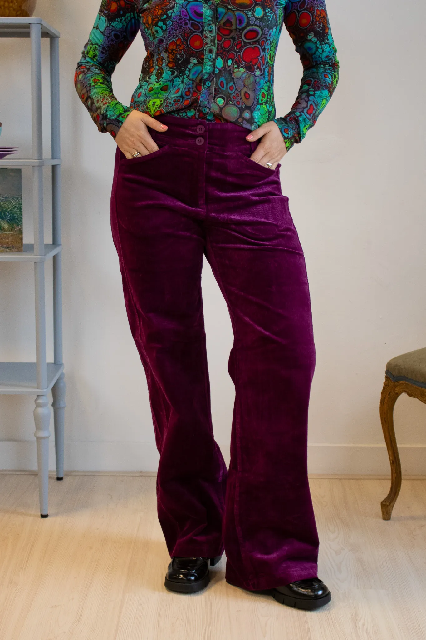 London trousers RBS - fuchsia - Afbeelding 2