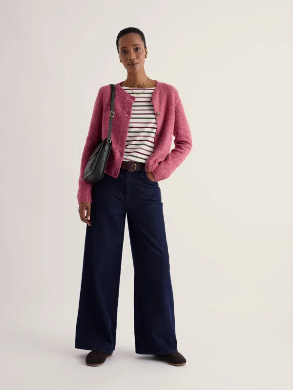 Dawson Pick Cardigan Merino - Squash