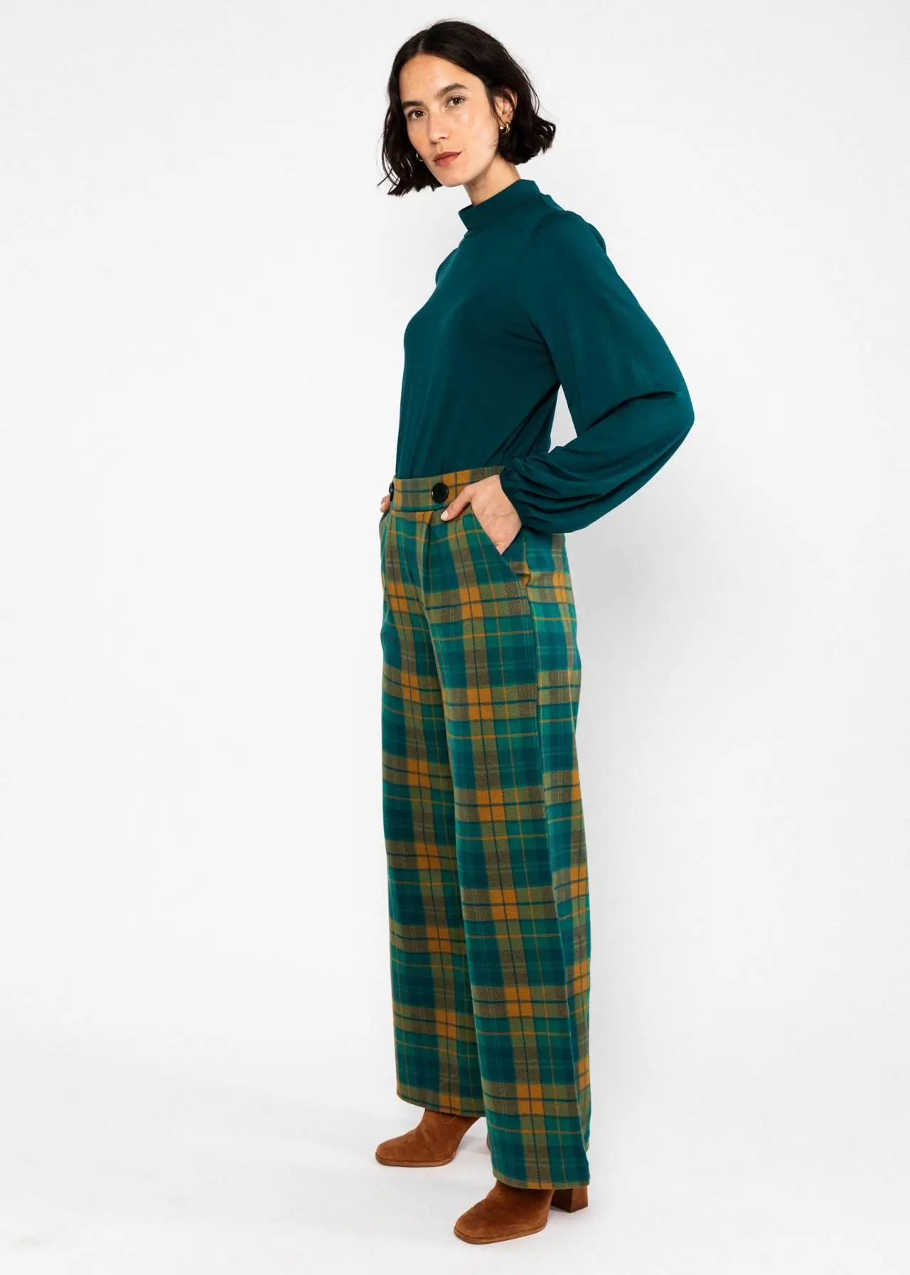 Slacks Tailored Business - Ruit multi - Afbeelding 2