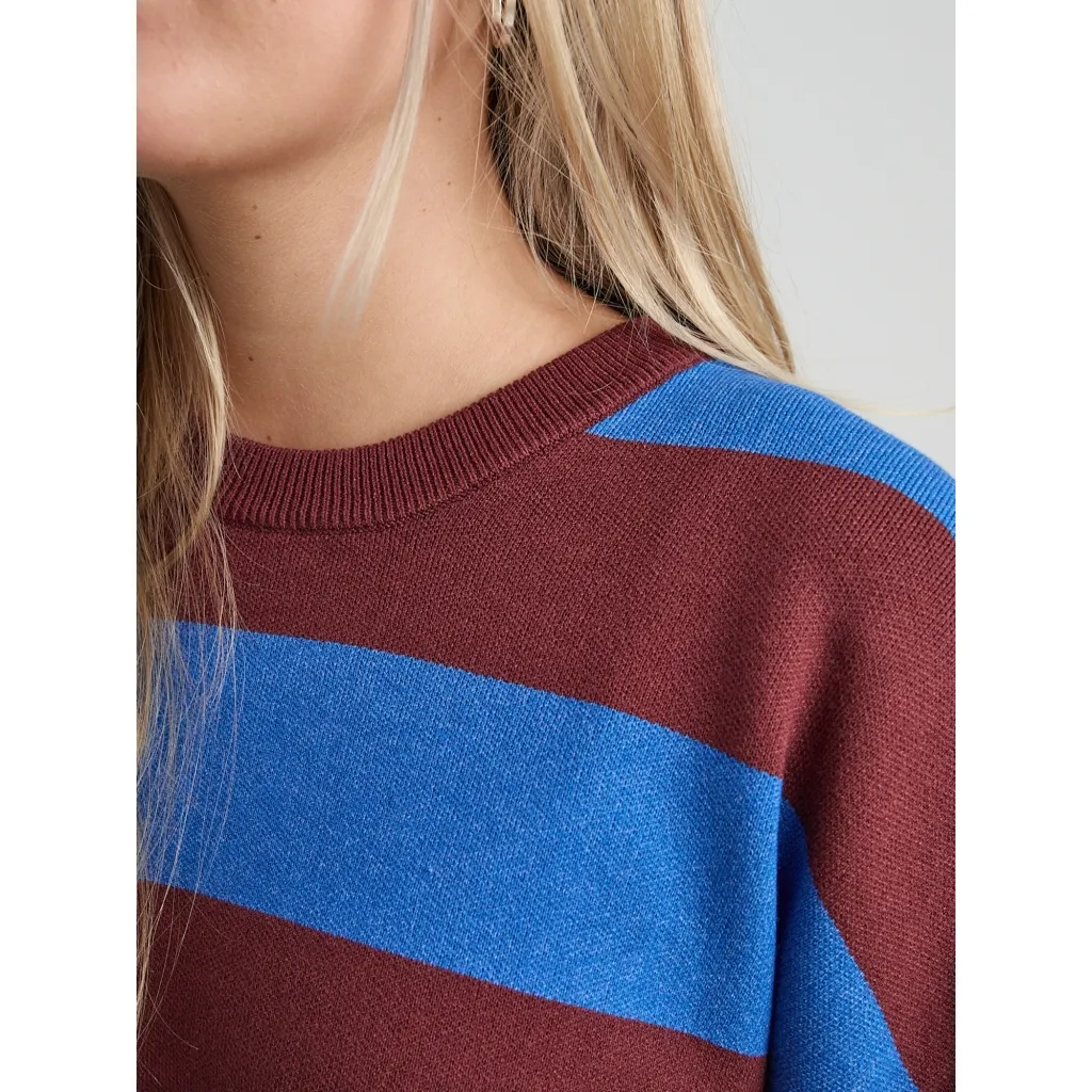 MSLolly Knit Pullover - print streep - Afbeelding 2