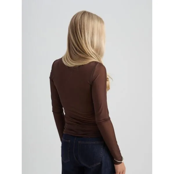 MSDajana Long Sleeve Top - Bruin