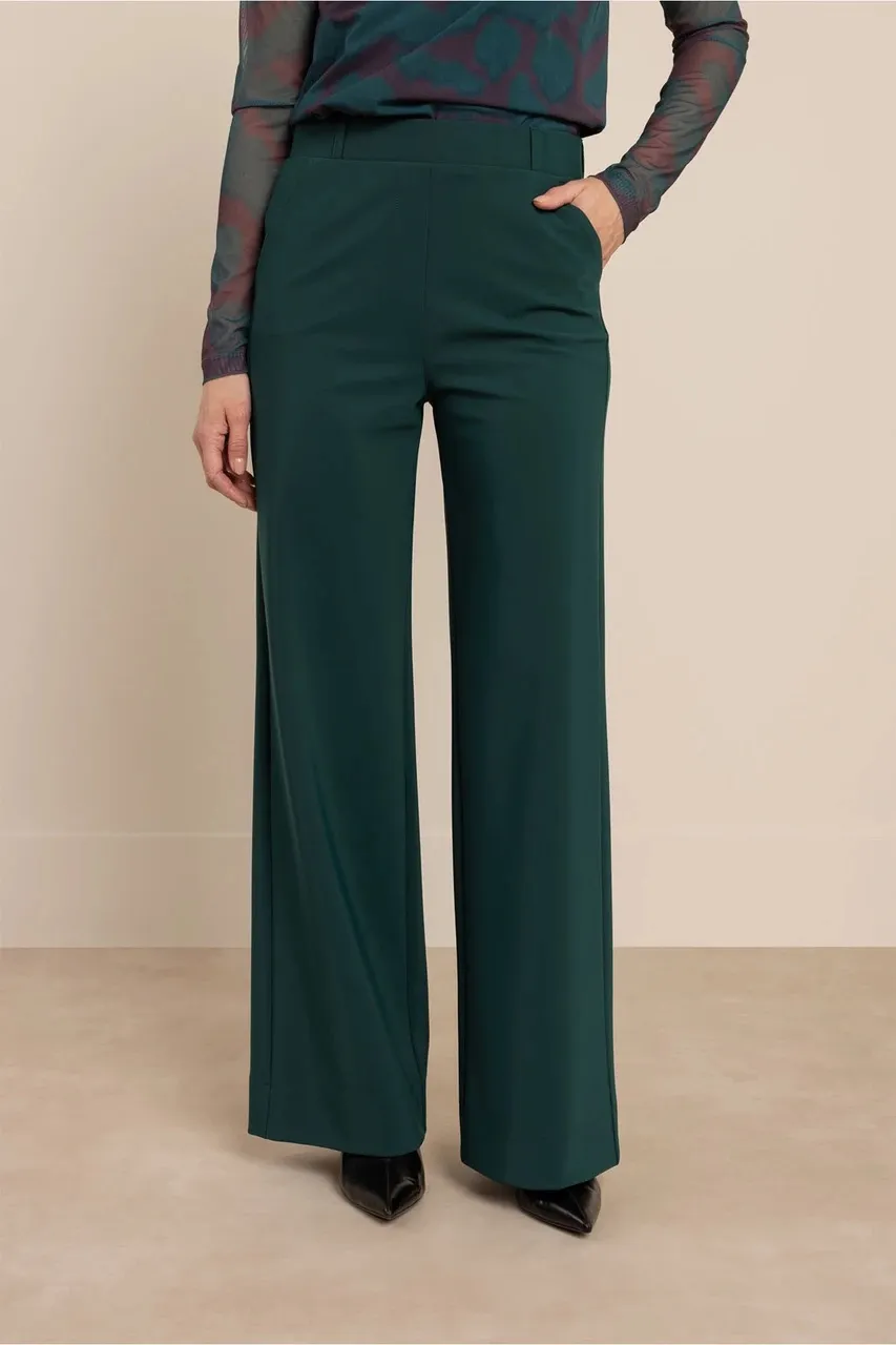 Lexie bonded trousers - Dark Teal - Afbeelding 2
