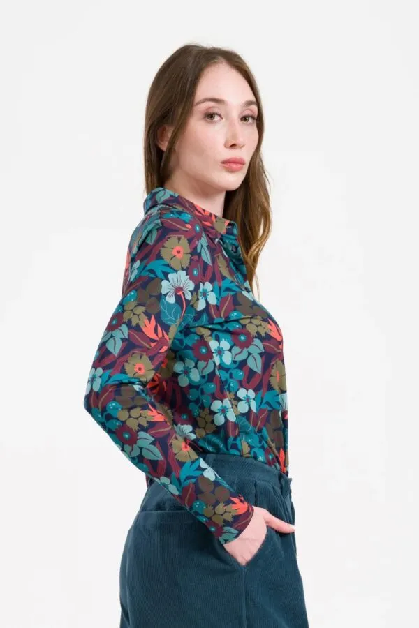 Sill Blouse Slow Bloomer - Navy
