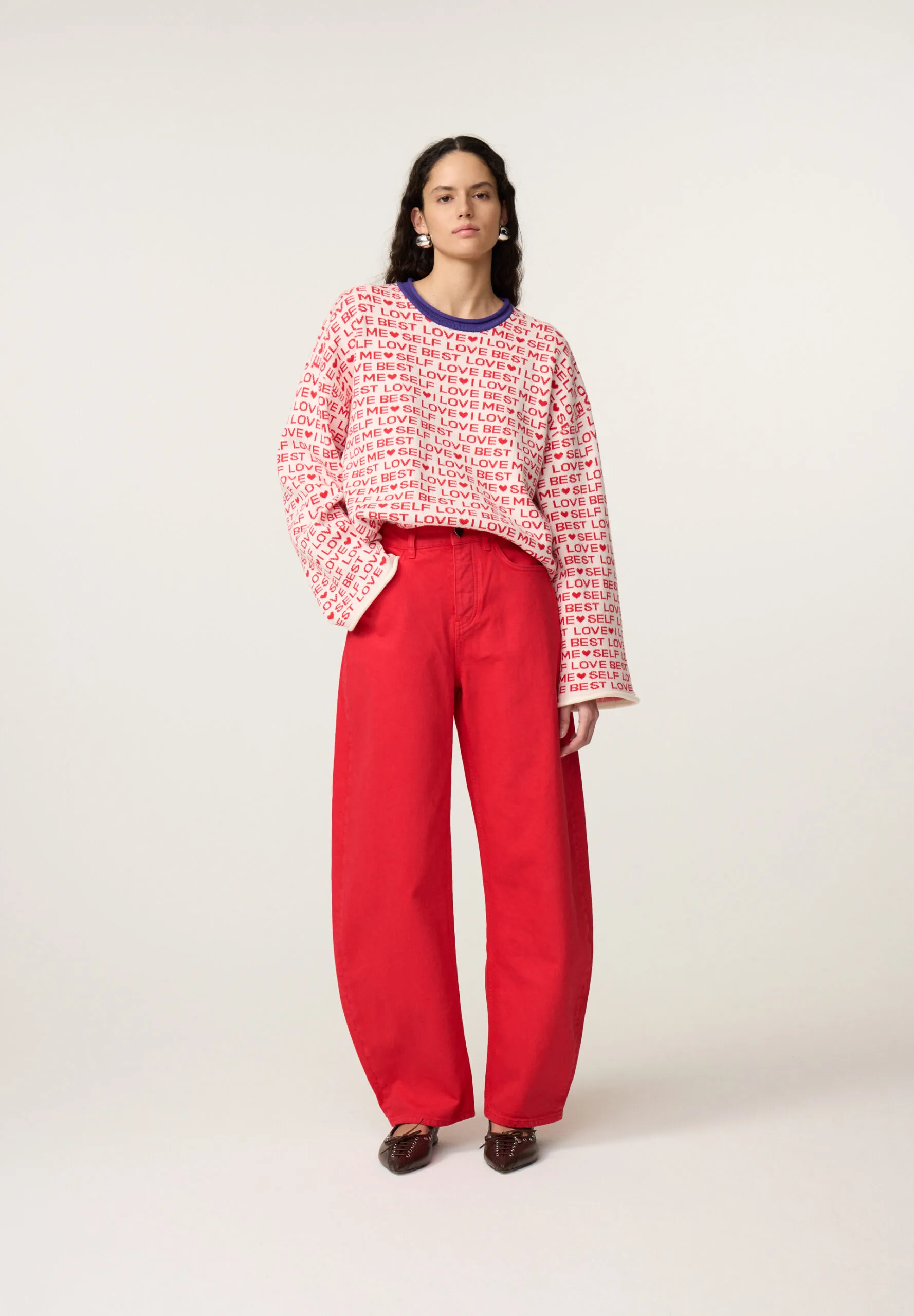 Love Letter Pullover - Cosy White - Afbeelding 2