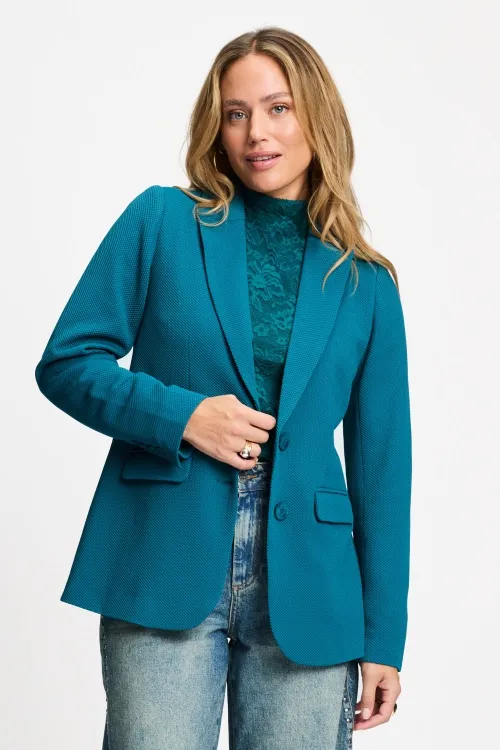 BLAZER - Chloé Teal Green - Groen