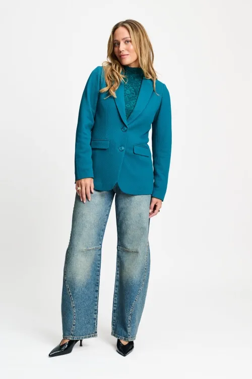 BLAZER - Chloé Teal Green - Groen