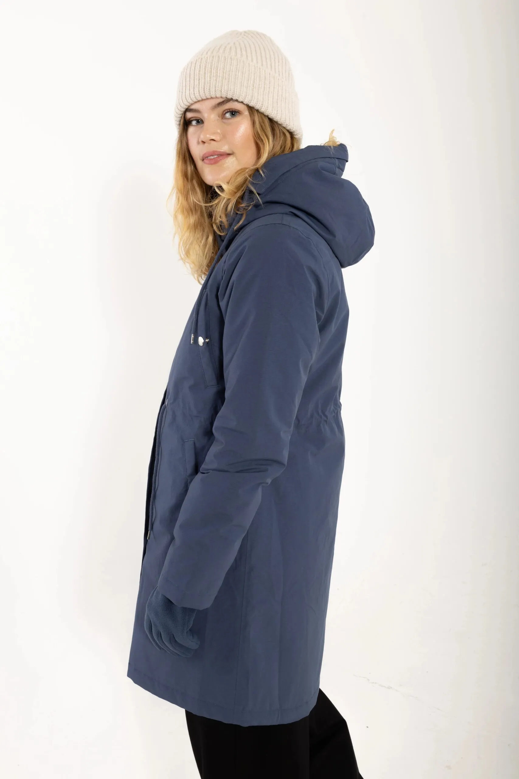 Danenora Winter Parka - Dark Grey Blue - Afbeelding 2