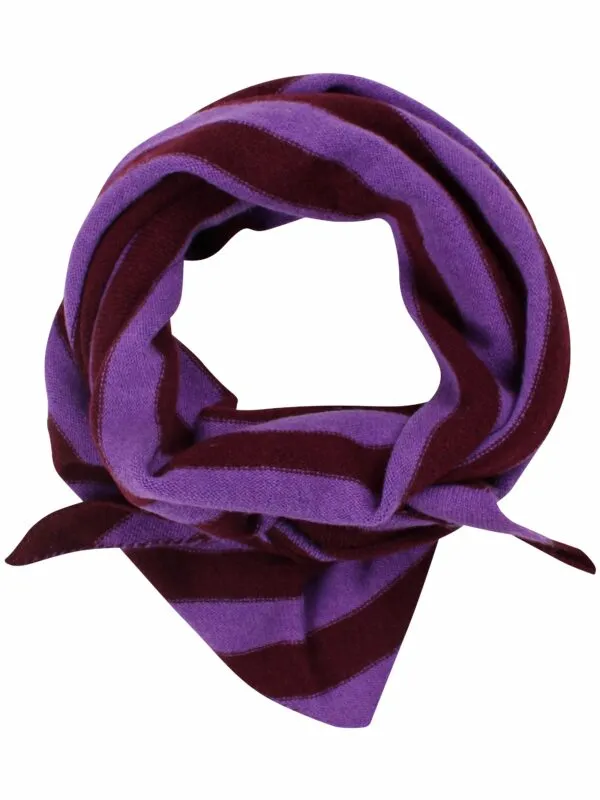 Danecharmer Merino Wool Scarf - Dark wine
