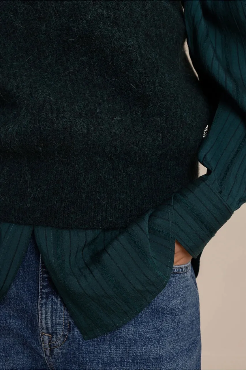 Joesha sleeveless pullover - Dark Teal - Afbeelding 3