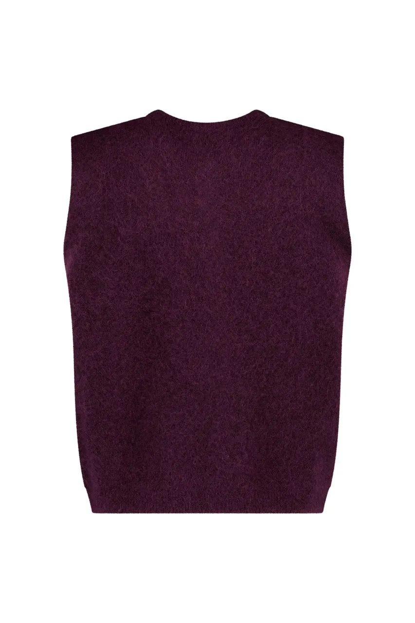 Bibi sls cardigan - Aubergine - Afbeelding 5