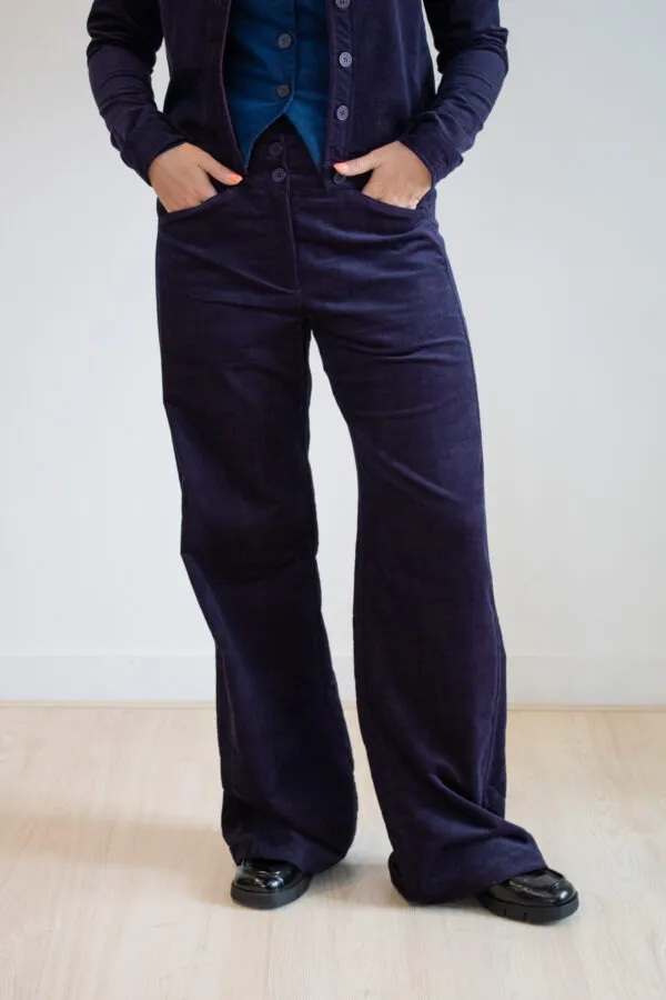 London trousers CC - Paars