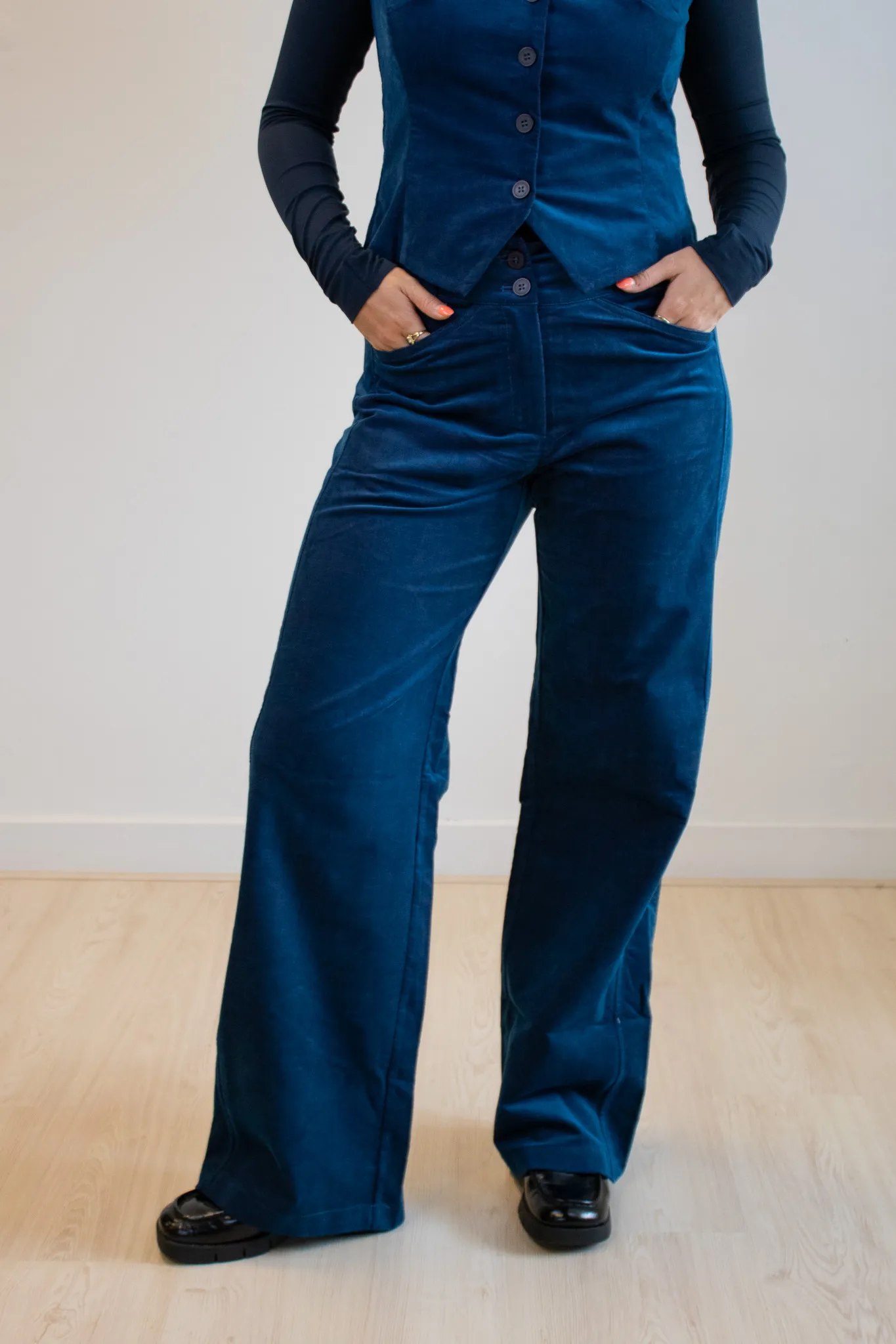 London trousers CC - petrol - Afbeelding 2