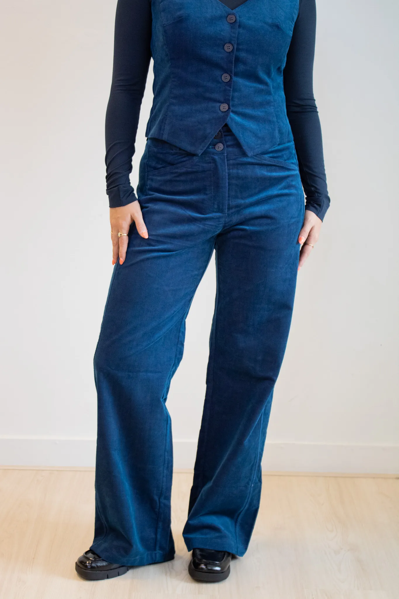 London trousers CC - petrol - Afbeelding 3