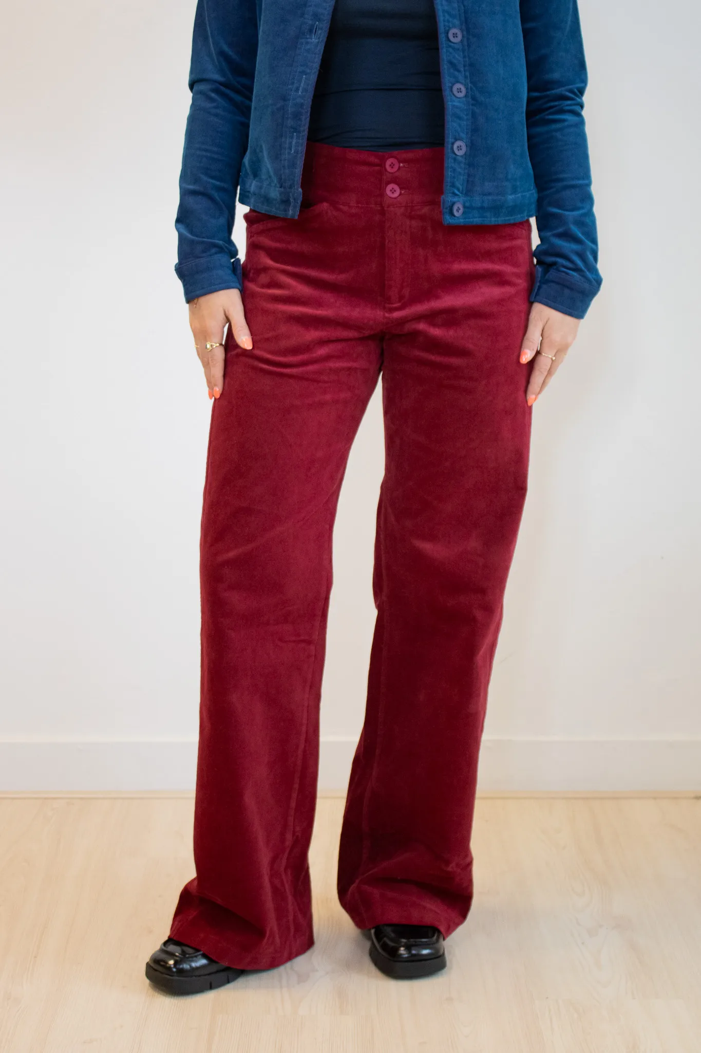 London trousers RBS - Donkerrood - Afbeelding 4
