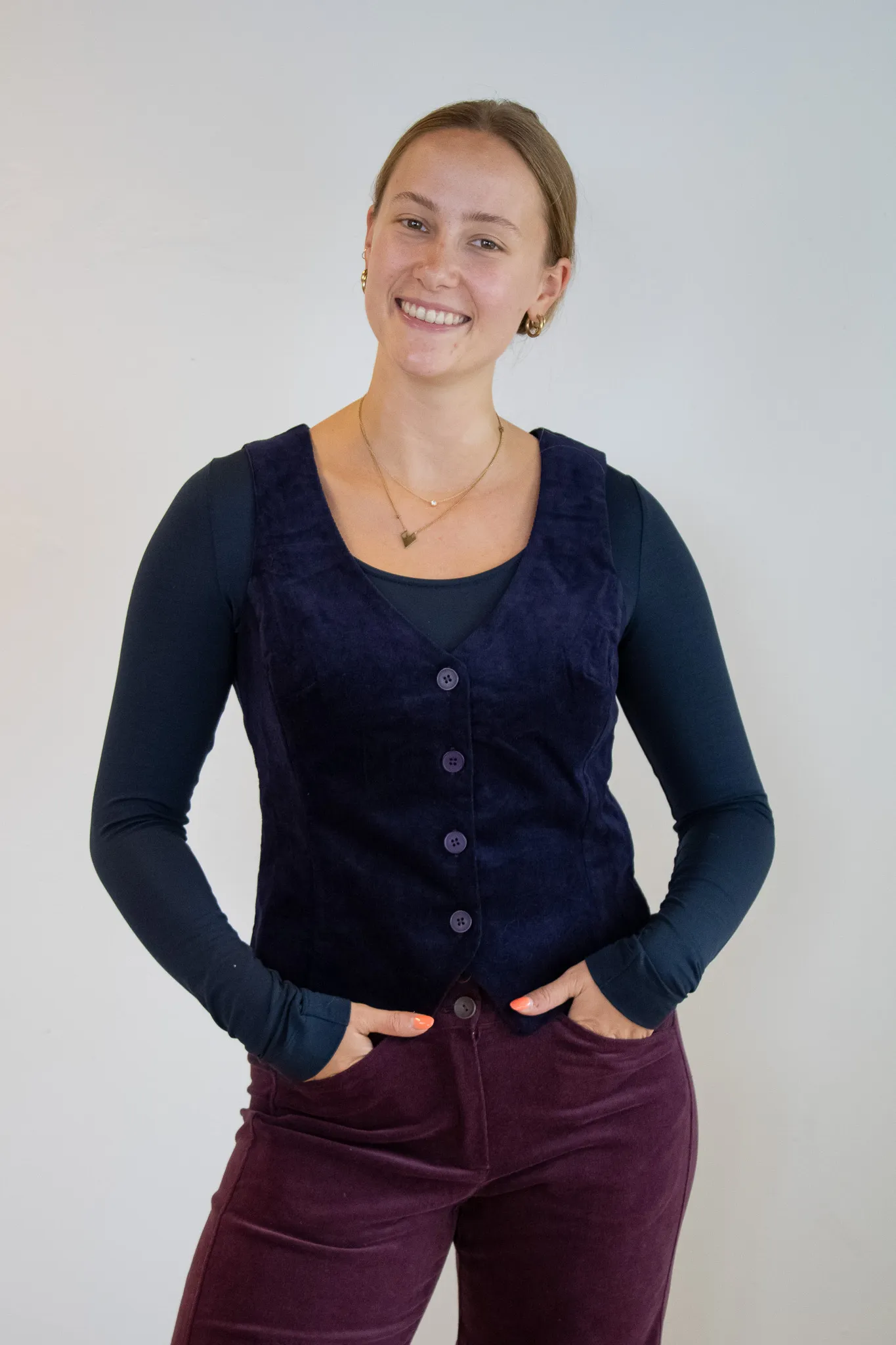 Assisi Gilet - Blauw - Afbeelding 3