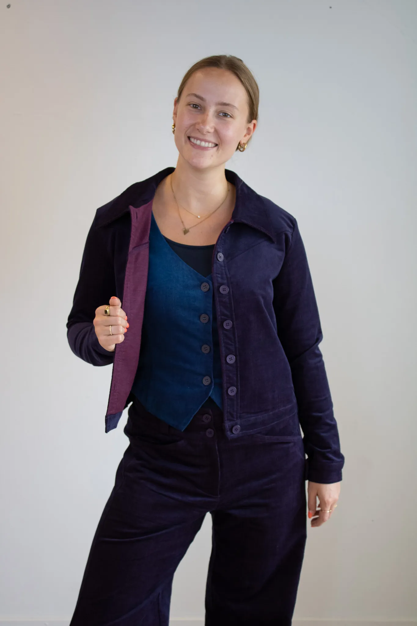 Sidney jacket - Paars - Afbeelding 6