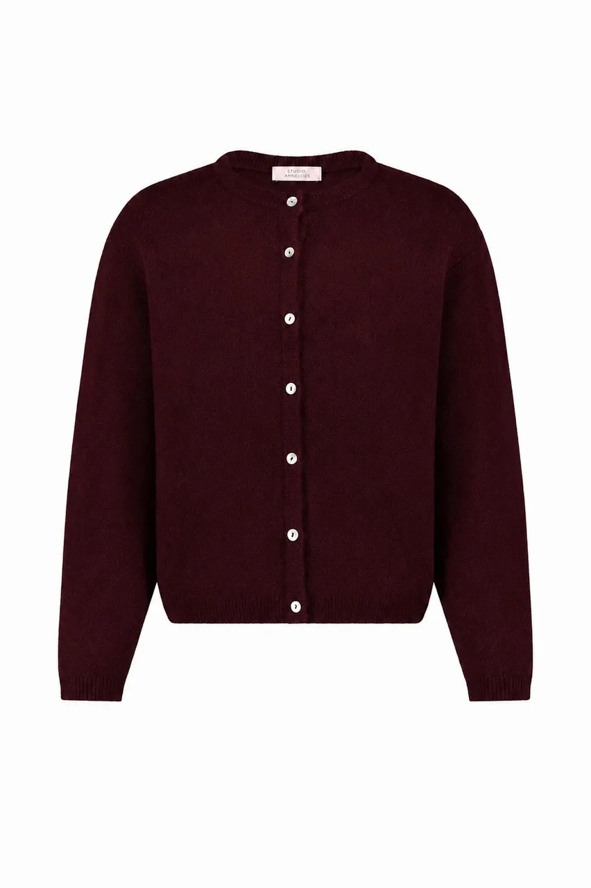 Bibi cardigan - Red Wine - Afbeelding 5