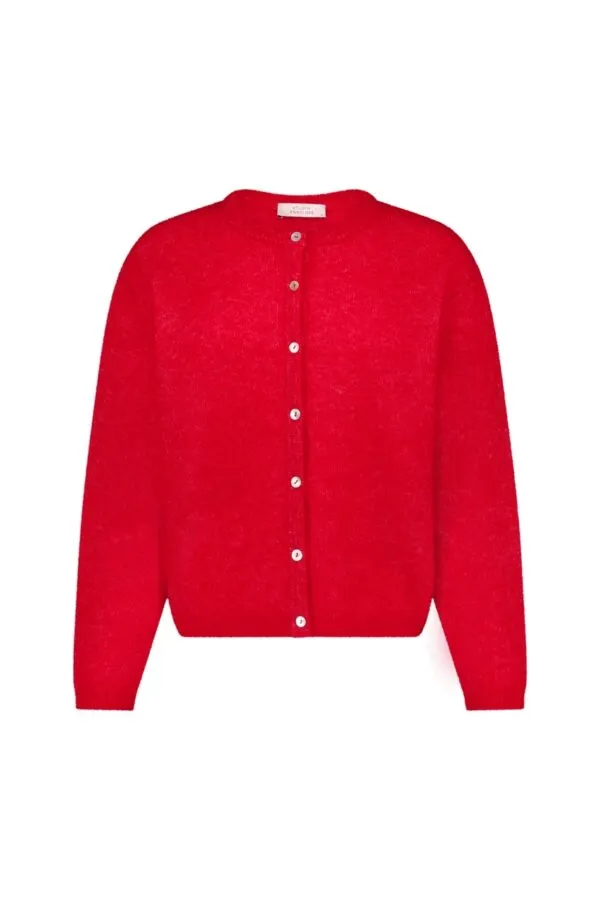 Bibi cardigan - Rood