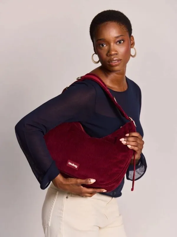 Bianca Hobo Bag - bordeaux rood