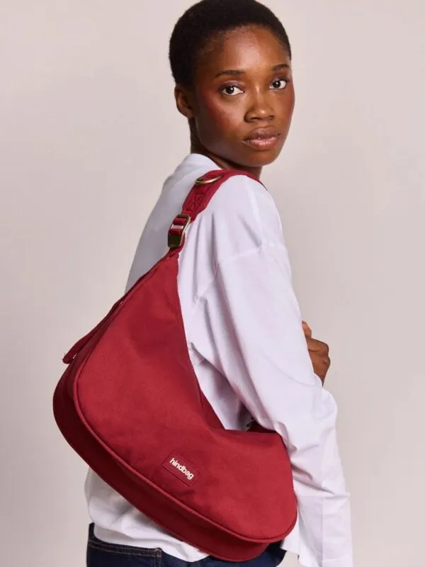 Bianca Hobo Bag - bordeaux