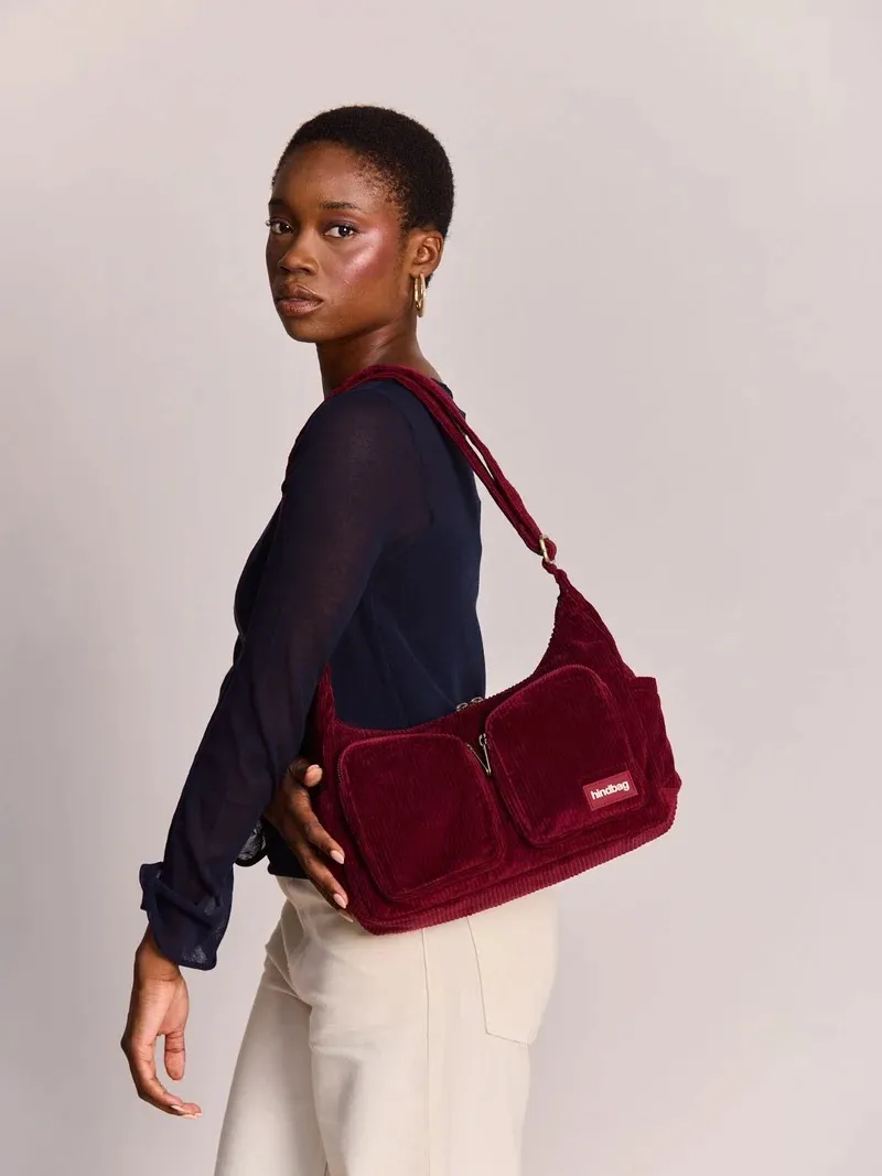 Emile Multi Pocket Bag - bordeaux