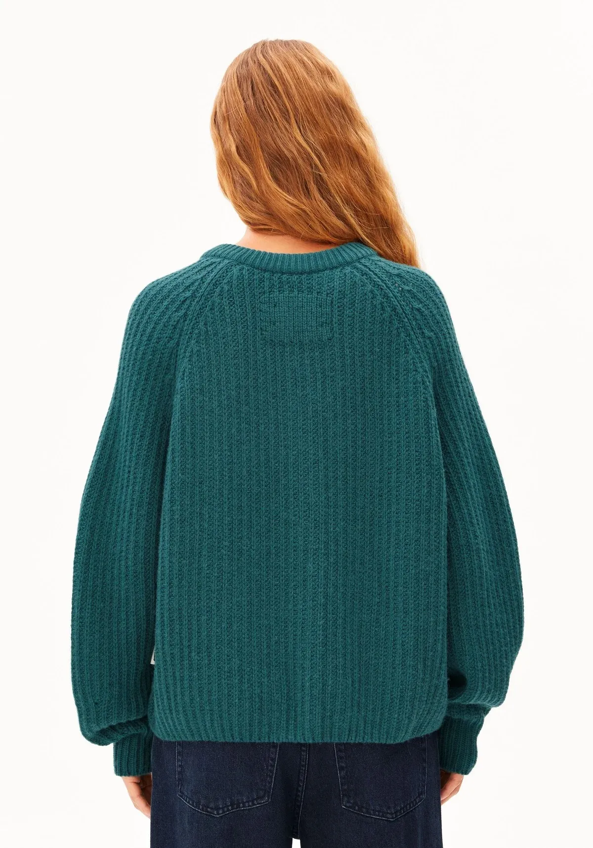 RIB KNIT CARDIGAN - petrol - Afbeelding 2