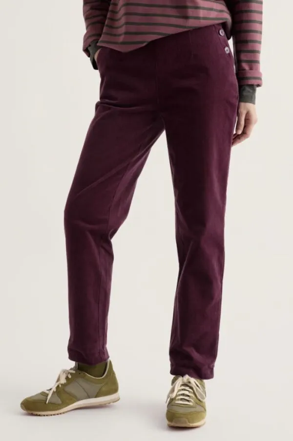 Crackington Trousers - Dark Hellebore