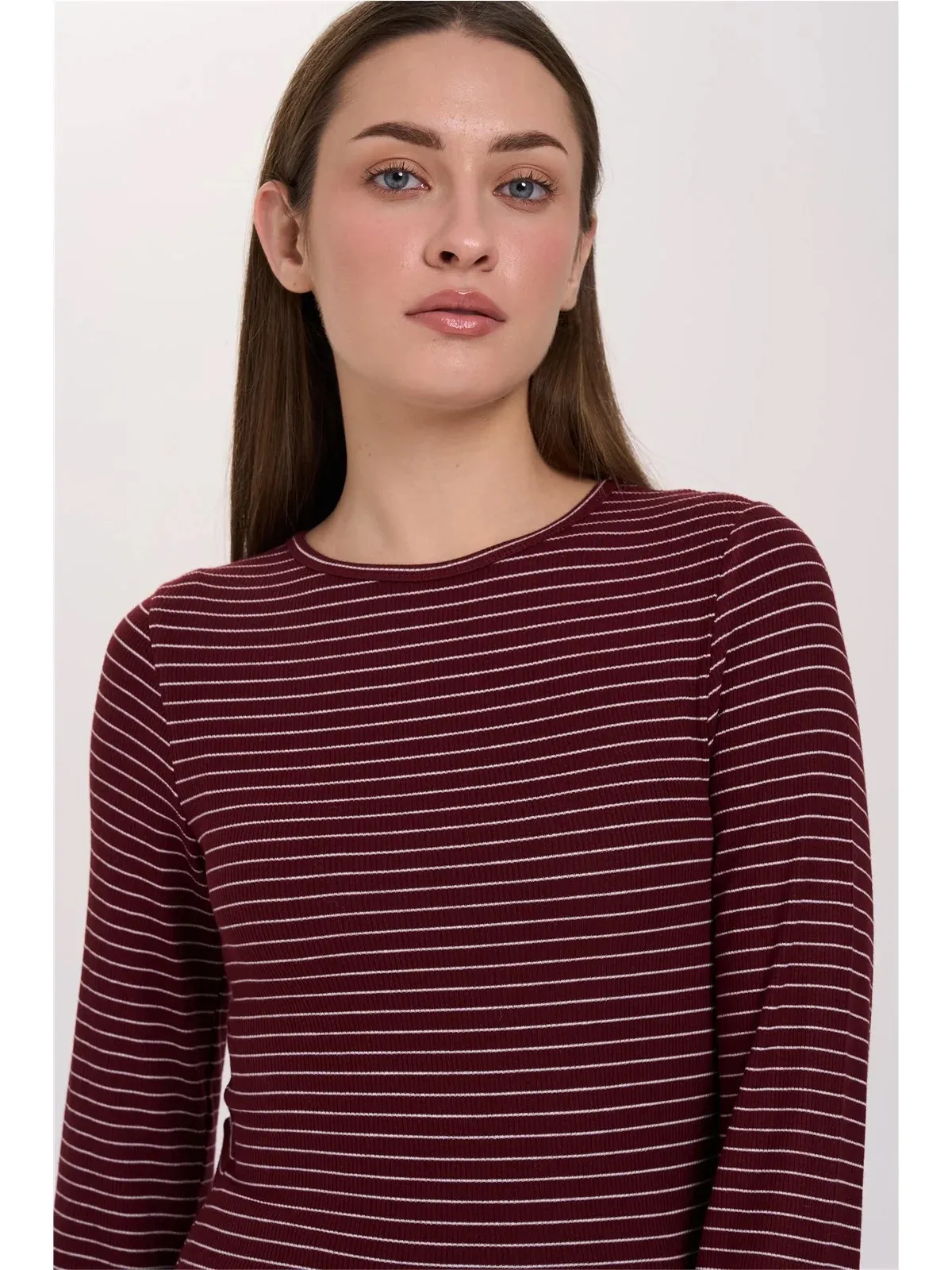 Shirt - bordeaux rood - Afbeelding 2