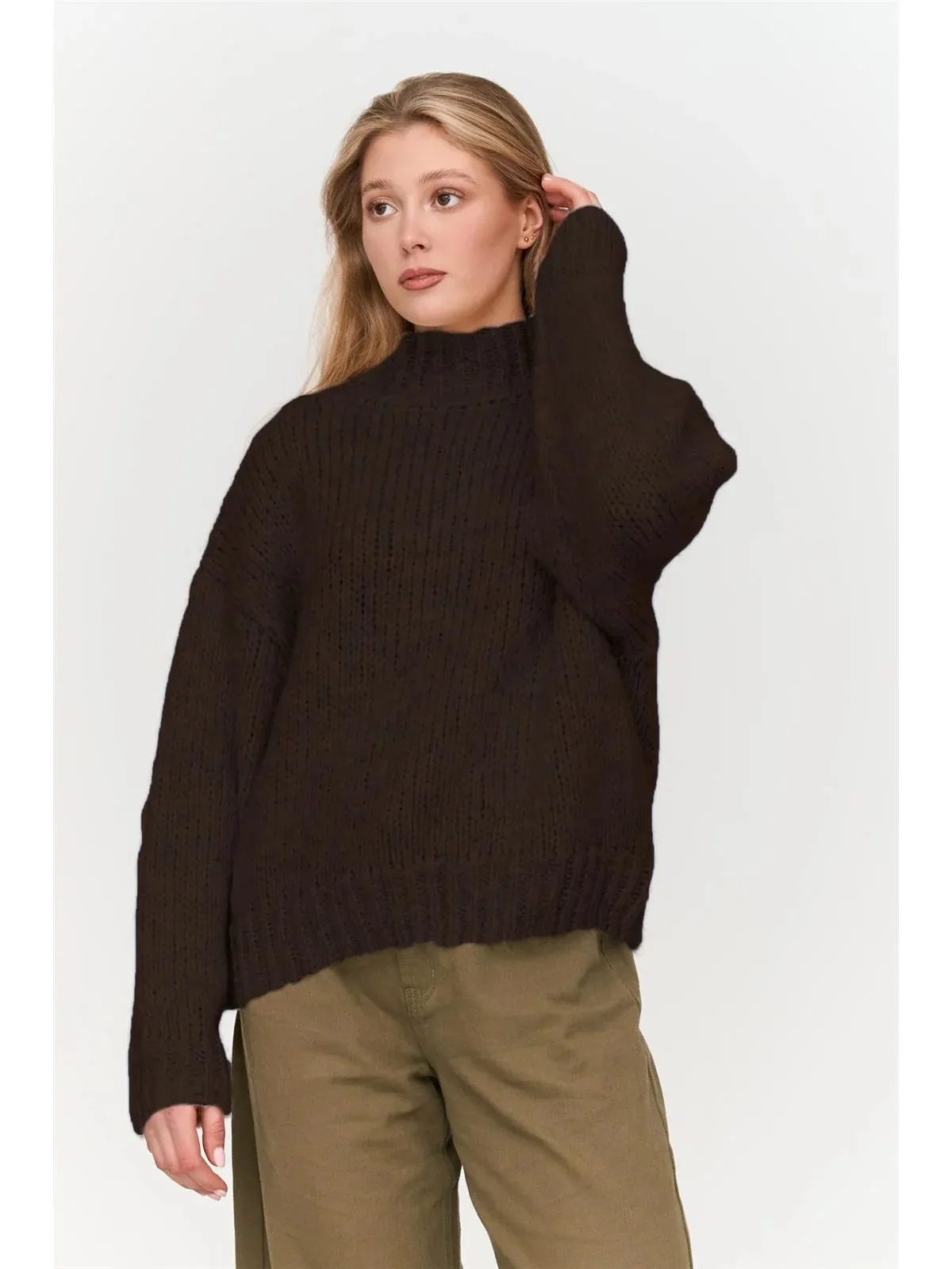 Pullover - Bruin