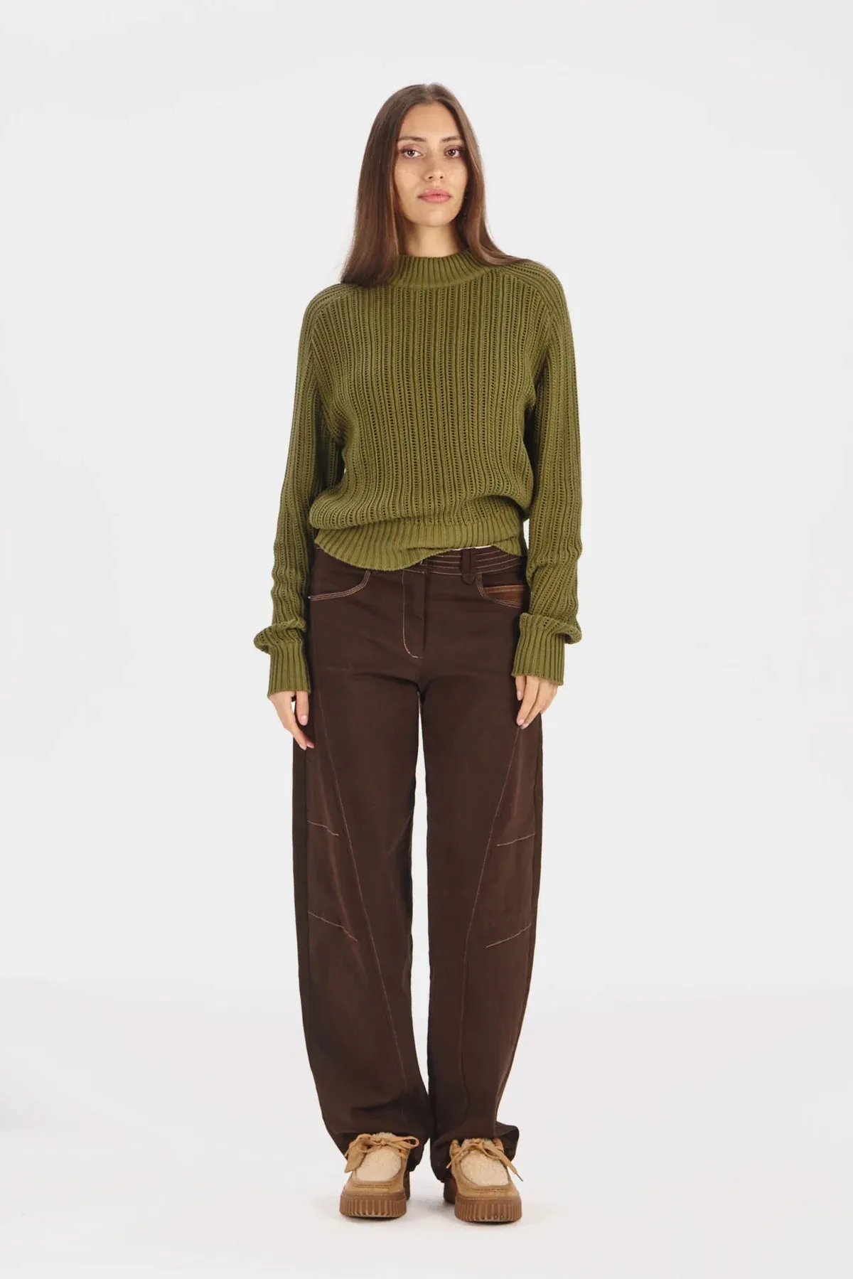 Amelia Trousers - Chocolate - Afbeelding 3