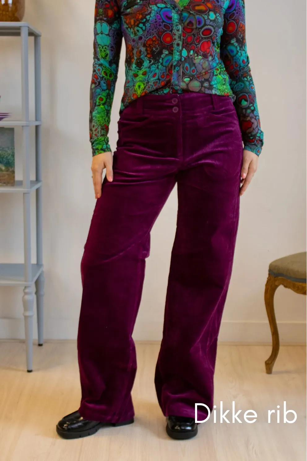 London trousers RBS - fuchsia