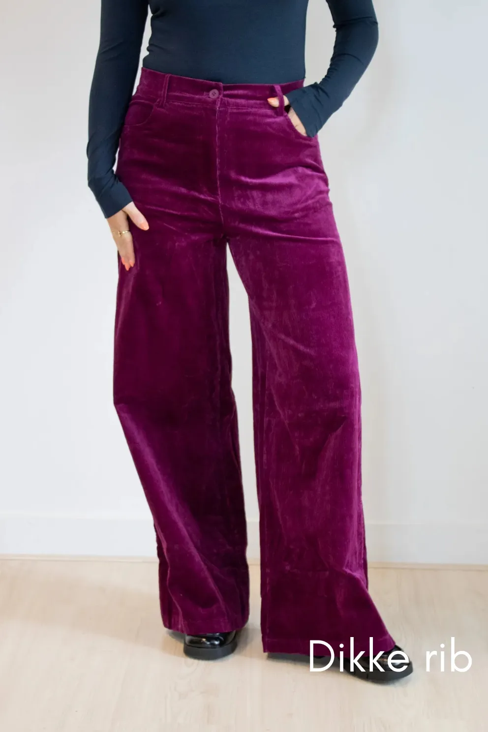 Diss Trousers - fuchsia
