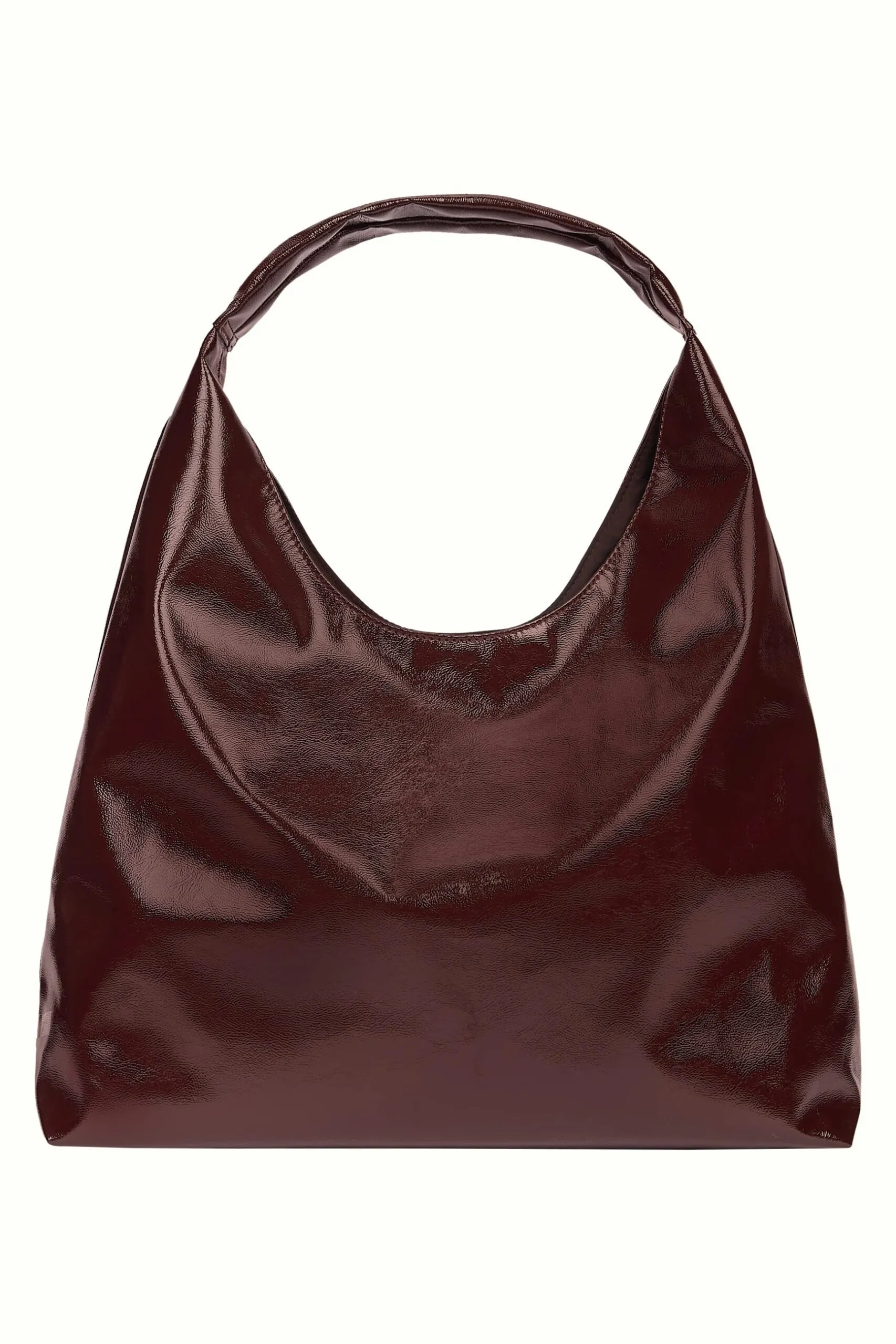 Glace Tote Patent Bag - Porto Red - Afbeelding 2