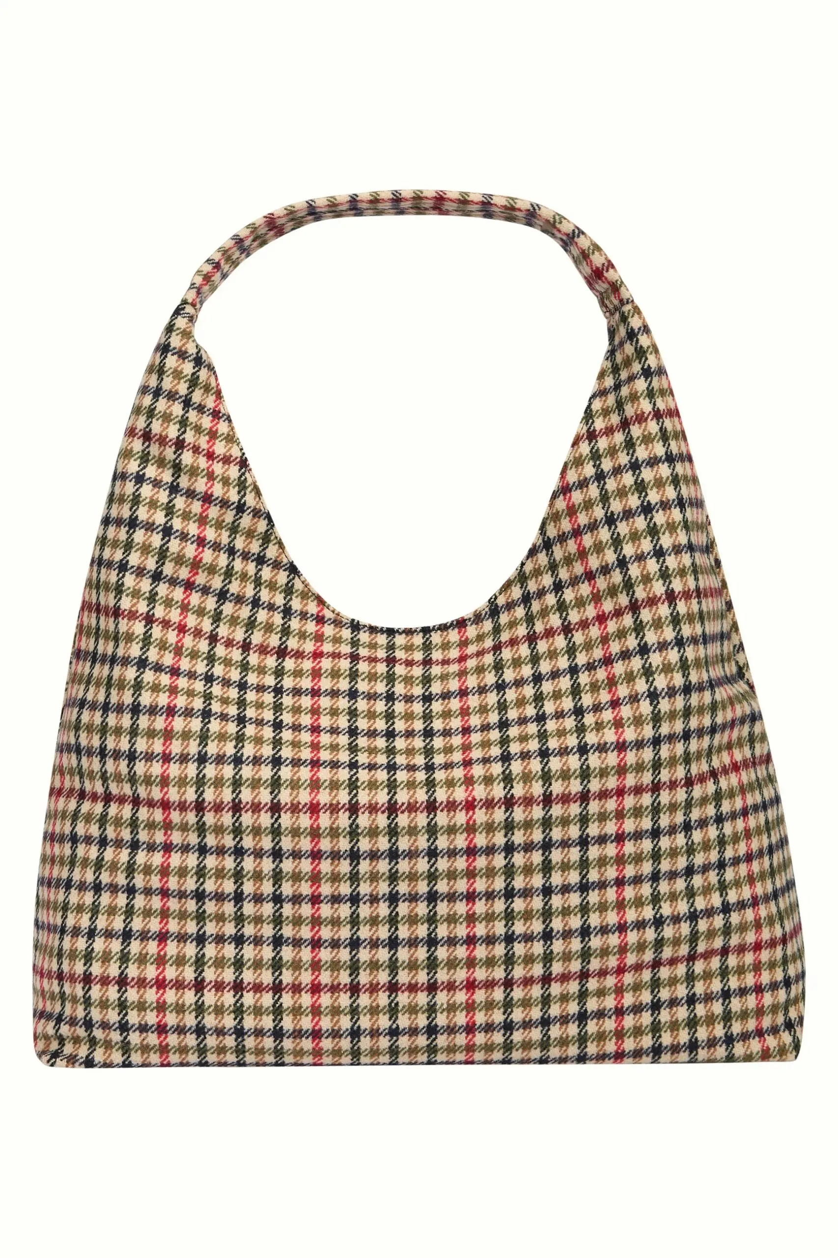Glace Tote Bag Basso Check - Marzipan - Afbeelding 3