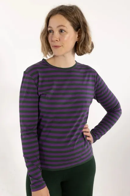 Danejubii LS Modal Tee - Dark forest