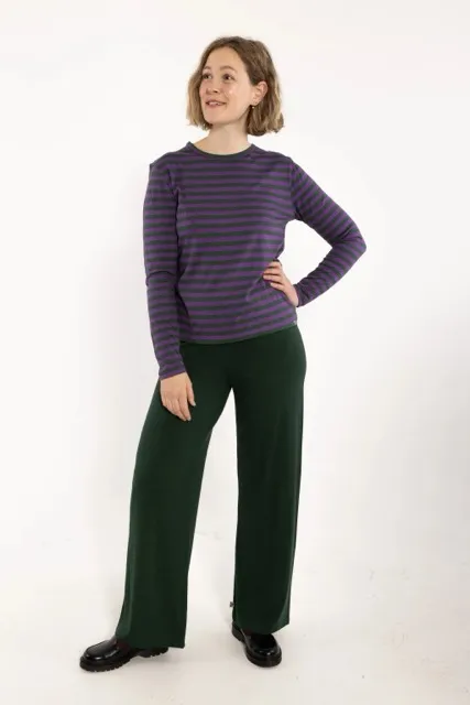 Danejubii LS Modal Tee - Dark forest - Afbeelding 3
