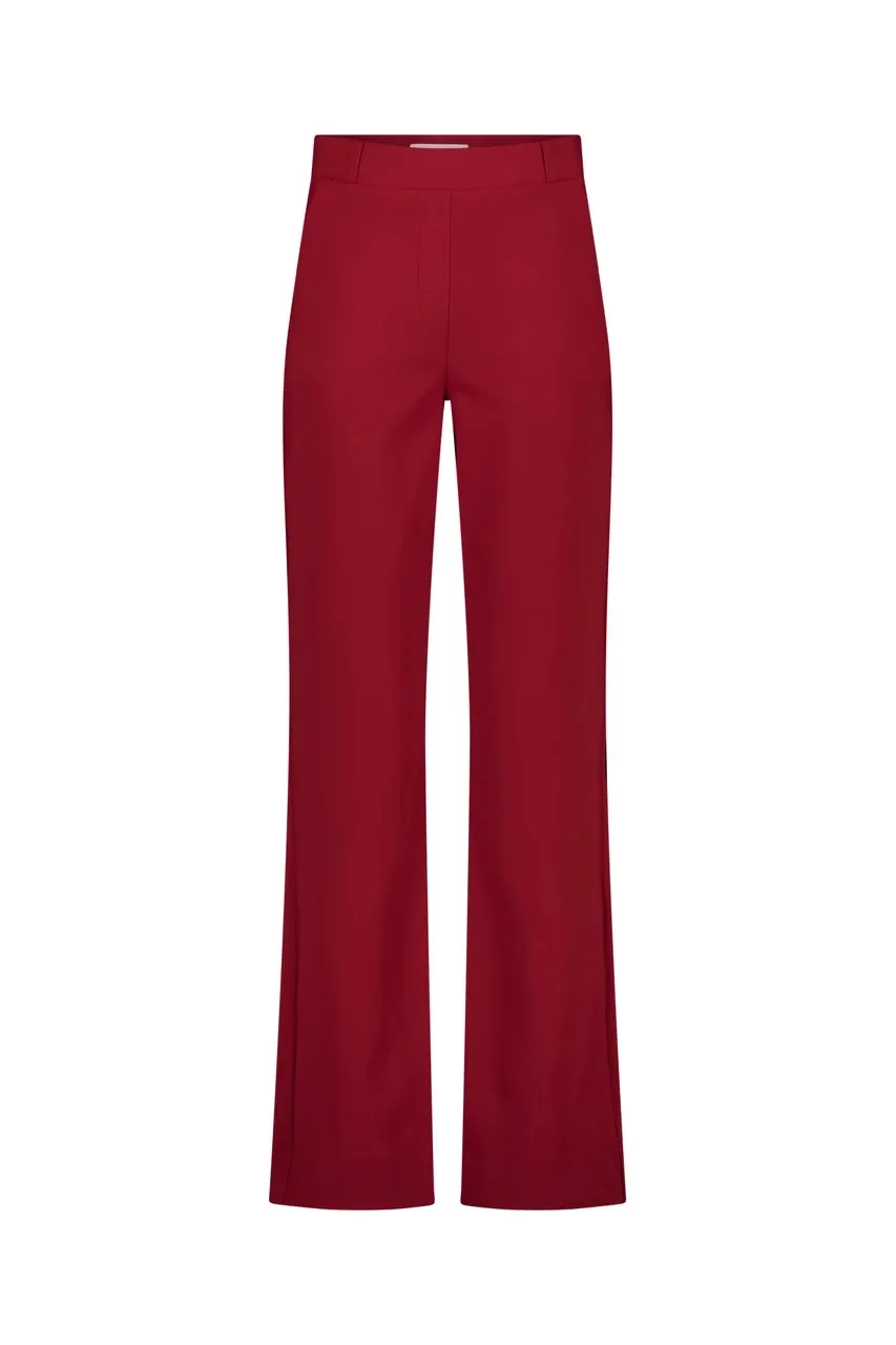 Flair bonded trousers - Red Wine - Afbeelding 4