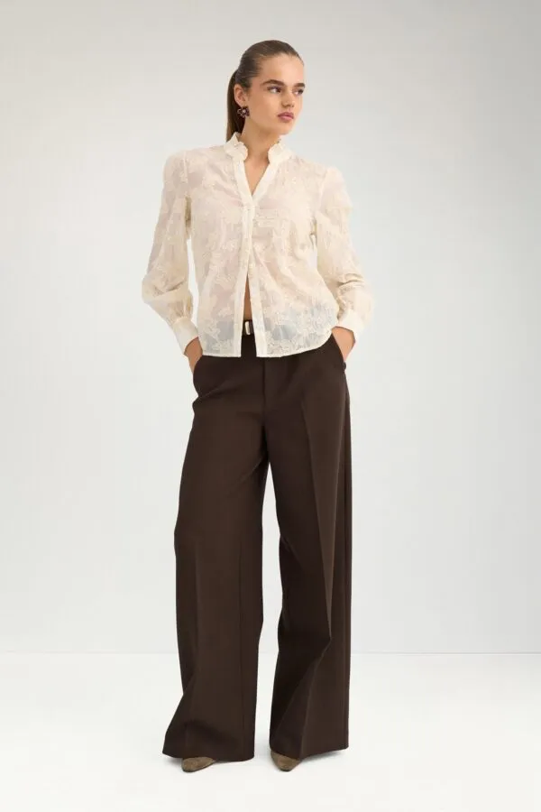 Natash Blouse - Ecru