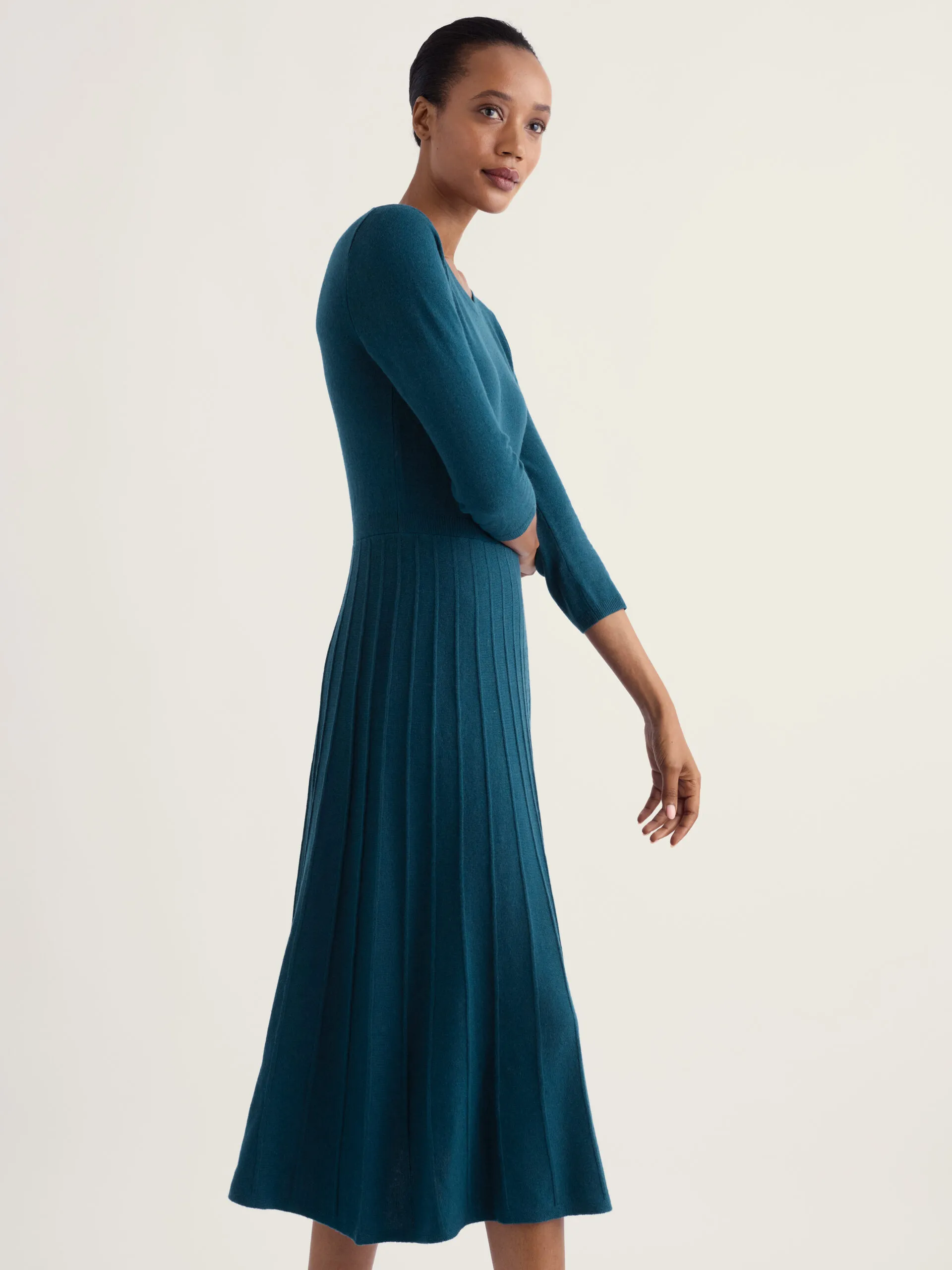 Folk Song Dress - Raincloud - Afbeelding 4