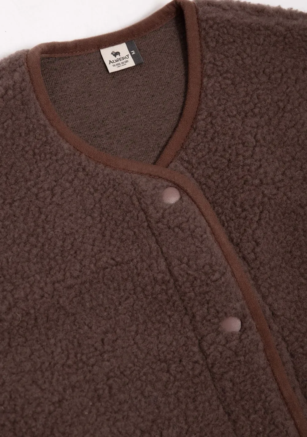 Alwero bodywarmer - chocolate brown - Afbeelding 3